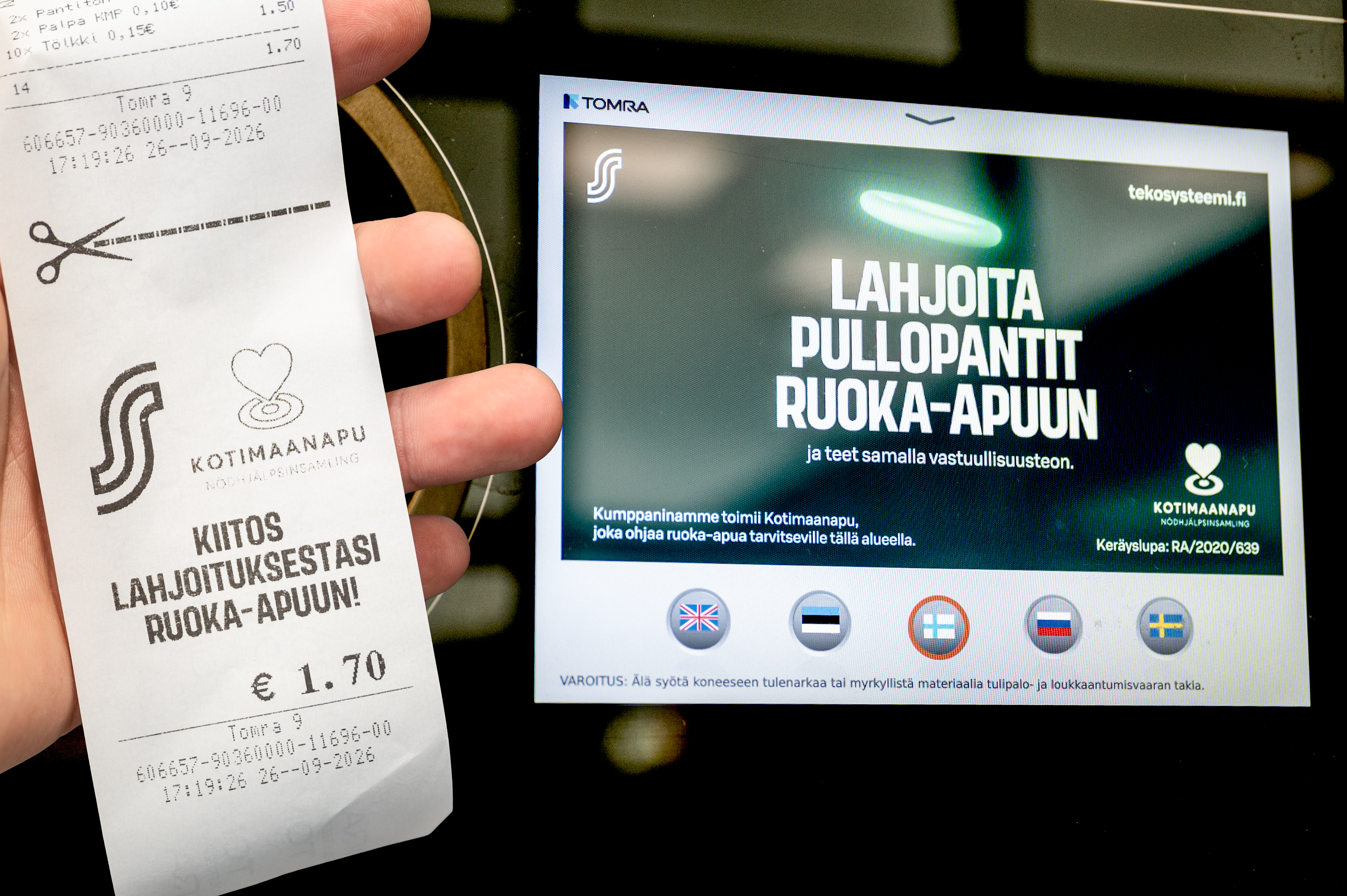 Varuboden-Oslan ruokahävikki laski yhteen prosenttiin myynnistä