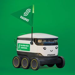Kuljetusrobotit saavat elokuussa uuden asun.