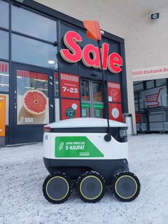 SSO tuo sympaattiset kuljetusrobotit Sale Hiidensalmelle