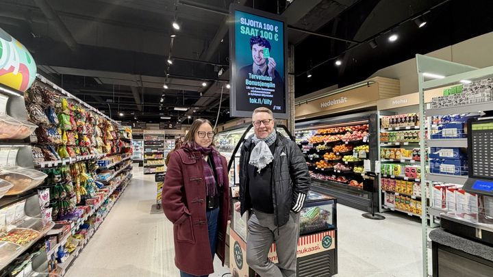 Kuvassa Kirsi Eronen ja Janne Alho