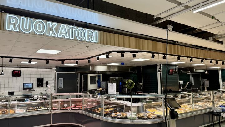 Ruokatori on uudistunut Wiklundin pohjakerroksessa.
