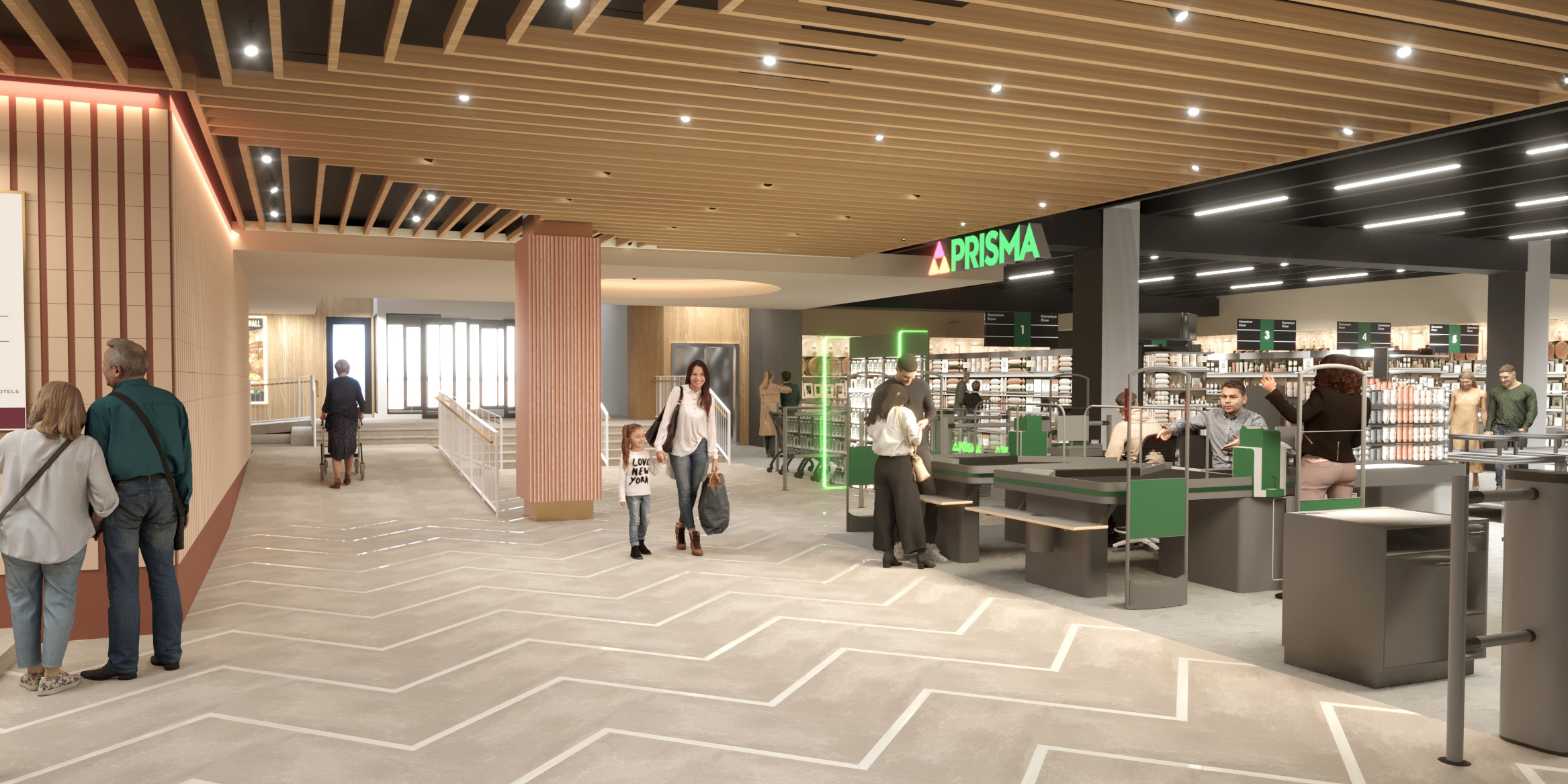Prisma Wiklund valmistuu lokakuun alussa – Turun ydinkeskustaan uusi hypermarket