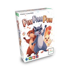 Vuoden Lastenpeli 2025 -finalisti: Pim Pam Pum (Lautapelit.fi)
