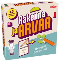 Vuoden Perhepeli -finalisti 2026: Rakenna ja arvaa (Tactic Games Oy)