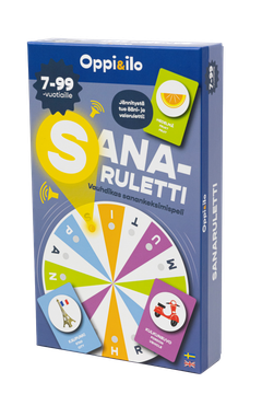Vuoden Perhepeli -finalisti 2026: Sanaruletti-peli 7–99 v (Sanoma Pro Oy)