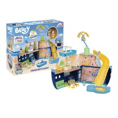 VUODEN HAHMOLEIKKILELU 2026: Bluey Cruise Ship -risteilyalus/playset (Liniex ApS)