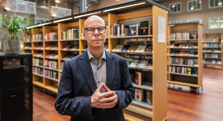Kirjastoseuran toiminnanjohtaja Juha Manninen