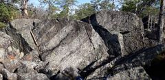 Platinum group element deposit in layered intrusion.
