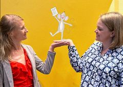 Susanna Rinne ja Jutta Niemi