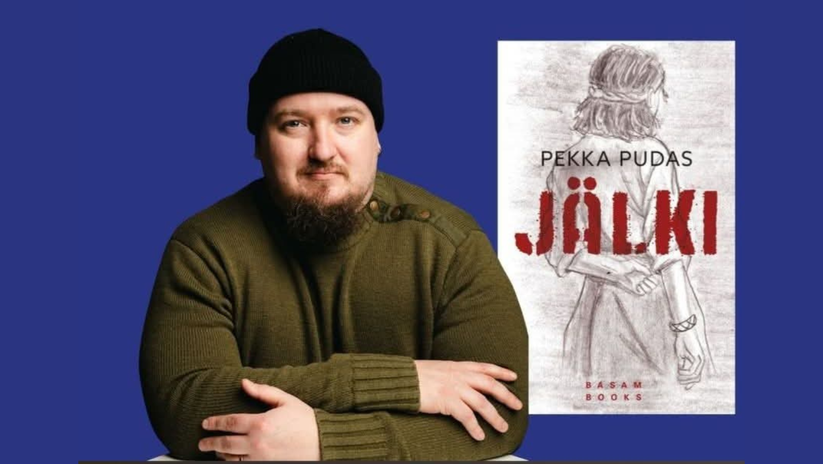 Pekka Putaan toinen romaani Jälki julkaistaan Kokkolassa