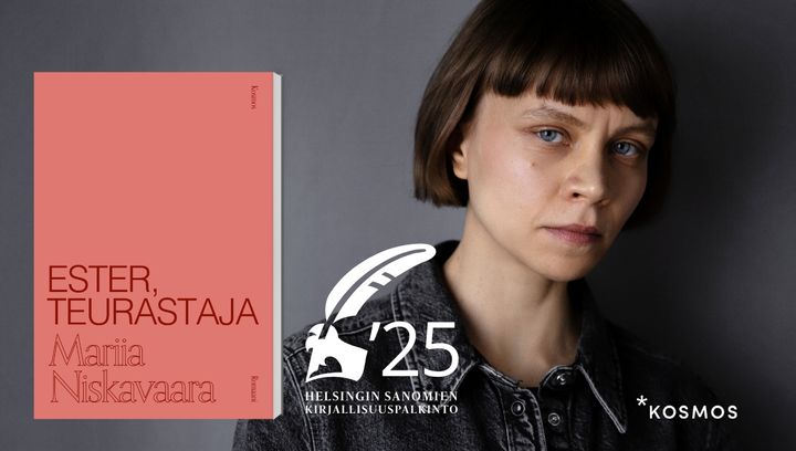 Mariia Niskavaara voitti vuoden 2025 Helsingin Sanomien kirjallisuuspalkinnon teoksella Ester, teurastaja.