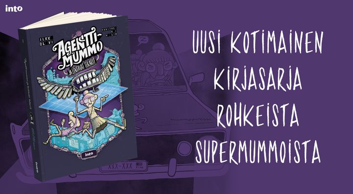 Nuortenkirjojen konkarin uusi lastenkirjasarja on kunnianosoitus itsenäisille ja rohkeille mummoille. Agenttimummo-sarja on suunnattu 9–13-vuotialle.