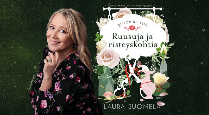 Laura Suomela toivoo Helenan esimerkin rohkaisevan lukijoita kohti omannäköistä elämää. Suomela oli itsekin vuoden alussa risteyskohdassa, kun hän hyppäsi vakituisesta työstään täysipäiväiseksi kirjailijaksi.