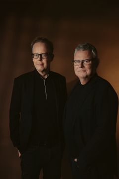 Jonas Moström & Arne Dahl. Kuva: Kajsa Göransson