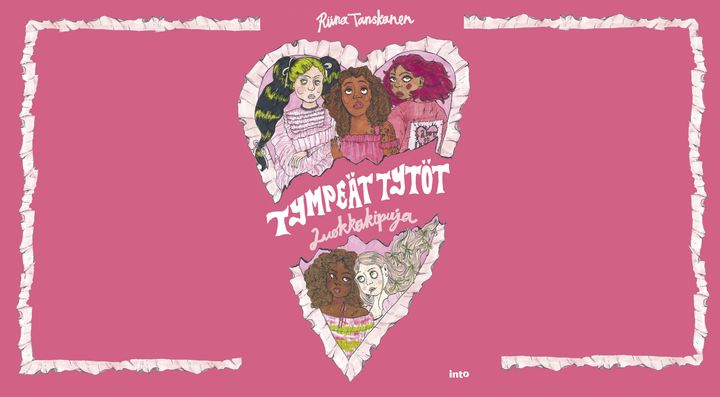 Riina Tanskasen sarjakuvateos Tympeät tytöt – Luokkakipuja katsoo maailmaa kapitalismin ja patriarkaatin puristuksessa elävien tyttöjen silmin.