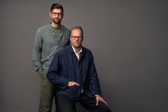 Lars Berge ja Axel Gordh Humlesjö. Kuva: Thron Ullberg