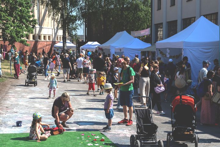 Lastenalue 2024 festivaalilla