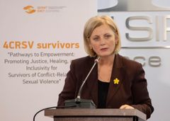Feride Rushiti on ehdolla vuoden 2025 Nobelin rauhanpalkinnon saajaksi.