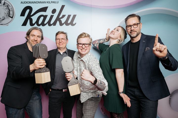 Kaiku-audiomainonnan kilpailun Grand Prix -palkinnon voitti Nollalinja, TBWA Helsinki ja Elokuvaääniyhtiö Humina.