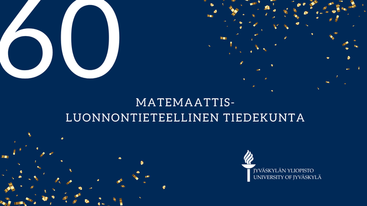 Jyväskylän yliopiston matemaattis-luonnontieteellinen tiedekunta on kasvanut vuosikymmenten aikana huippututkimuksen ja koulutuksen keskukseksi. Nyt tiedekunta juhlii 60-vuotista taivalta.