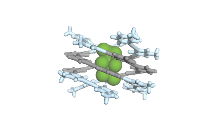 Kolmoisheliksi. Jyväskylän yliopiston tutkijat kehittivät tavan ohjelmoida synteettisiä molekyylejä muodostamaan ja vaihtamaan kierteisiä rakenteita.