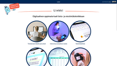 Ilmaisesta Linkki-oppimateriaalipaketista löytyy monipuolisesti erilaisia oppimissisältöjä tieto- ja viestintätekniikkaan liittyen.