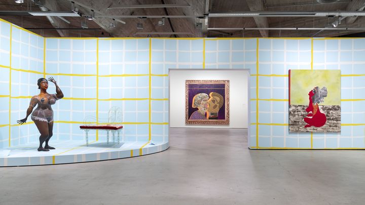 Tschabalala Self: Från samma kvarter © Paula Virta / EMMA – Esbo moderna konstmuseum