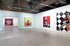 Tschabalala Self: Från samma kvarter © Paula Virta / EMMA – Esbo moderna konstmuseum