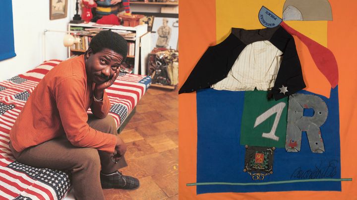 Left: Howard Smith at his home on Fredrikinkatu in 1967. Howard Smith archive © Gideon Gitai. Right: Howard Smith, Untitled, c. 1967. Collection of Howard Smith Estate © Johnny Korkman