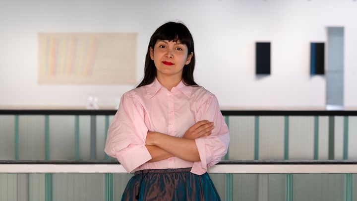 Shohreh Shakoory Dialogeja-näyttelyssä © Ari Karttunen / EMMA – Espoon modernin taiteen museo