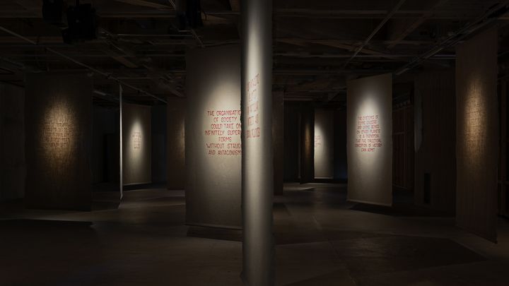 Axel Straschnoy, We believe and accept that these beings exist, 2026. Fine Arts Academy of Finland Prize © Ari Karttunen / EMMA – Espoo Museum of Modern Art