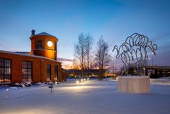 Salon taidemuseo Veturitalli, kuva Niclas Warius.