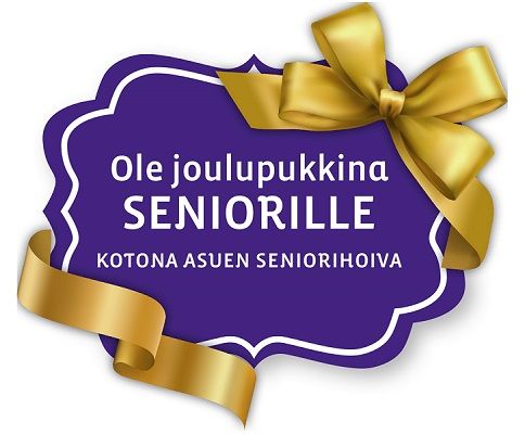 Ole joulupukkina seniorille -hyväntekeväisyyskampanja
