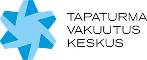Tapaturmavakuutuskeskuksen sininen logo