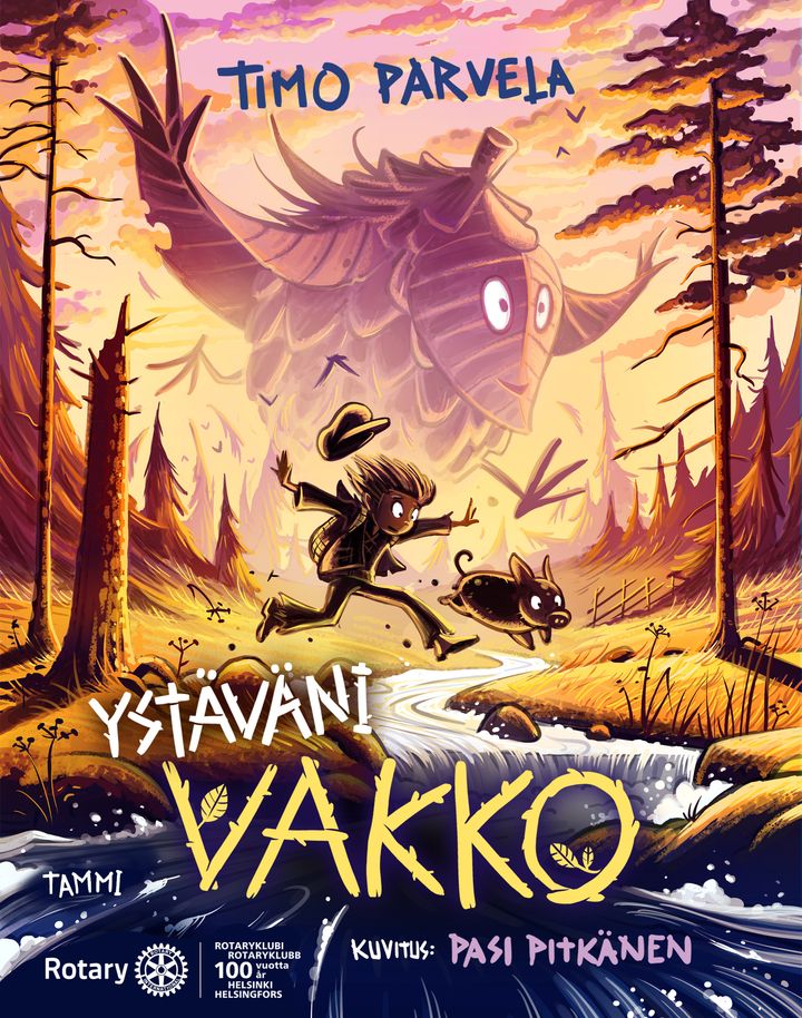 "Jokainen lapsi tarvitsee suojakseen linnan, joka on rakennettu saduista ja tarinoista”, sanoo kirjailija Timo Parvela.