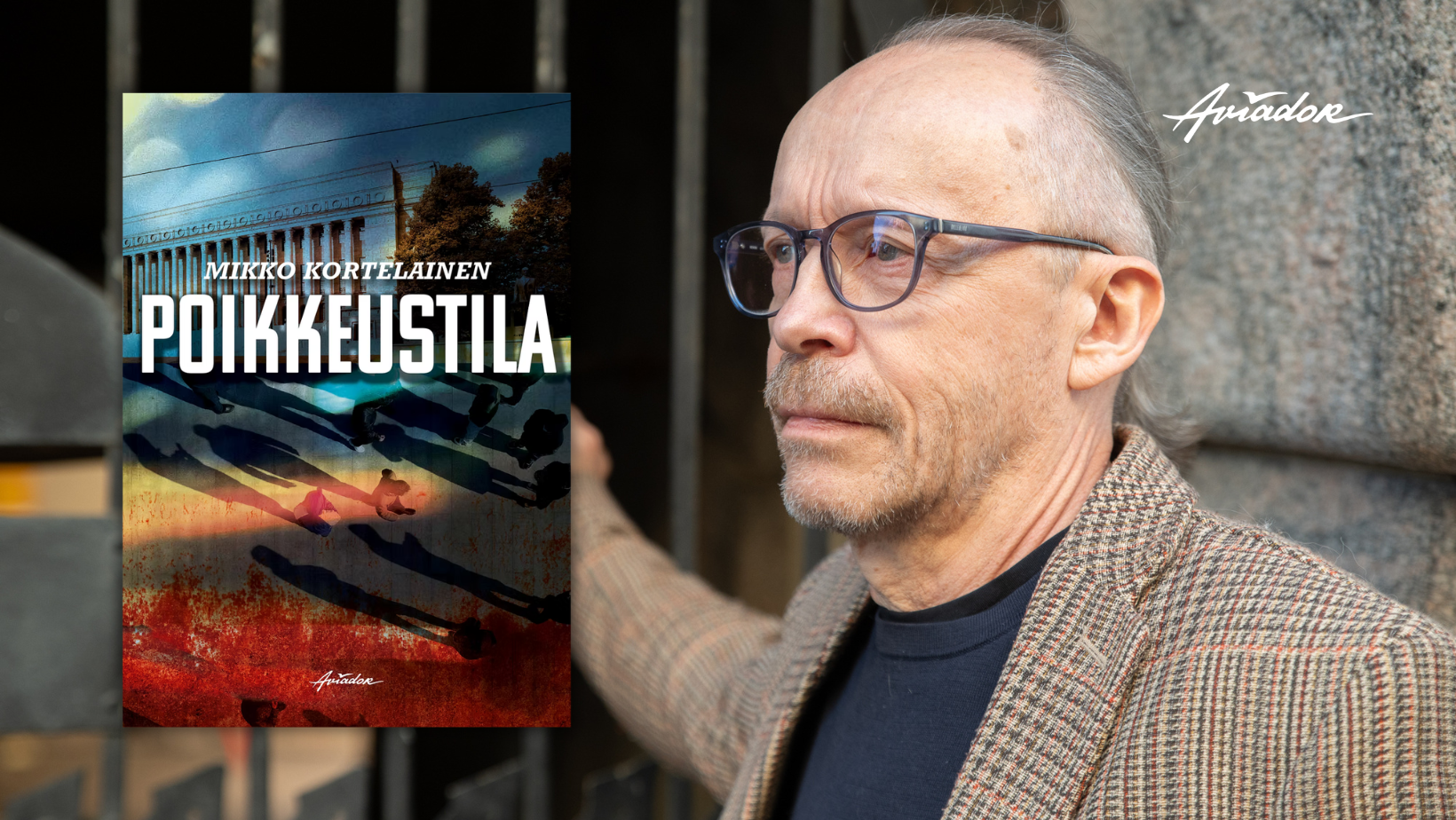 Mikko Kortelaisen esikoisromaani käsittelee demokratian haurautta