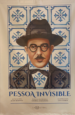 Piirroskuva Fernando Pessoasta © Javi Cohen