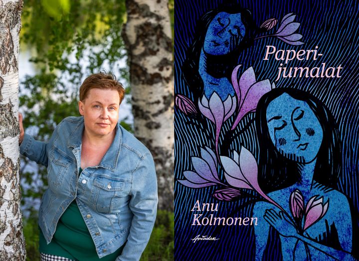 Anu Kolmosen kuva © Marko Junttila | Kansi: Satu Enstedt