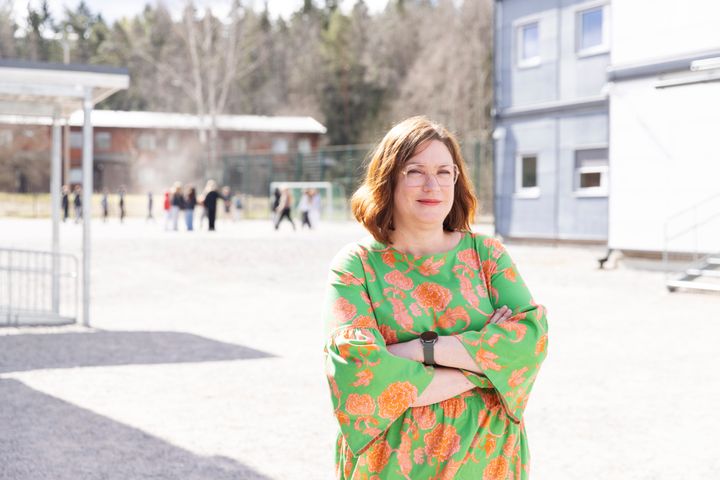 Lausteen koulu / rektor Marjaana Ylönen