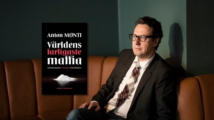 Anton Monti är bosatt i Finland men har skrivit stora delar av boken på plats i Kalabrien.