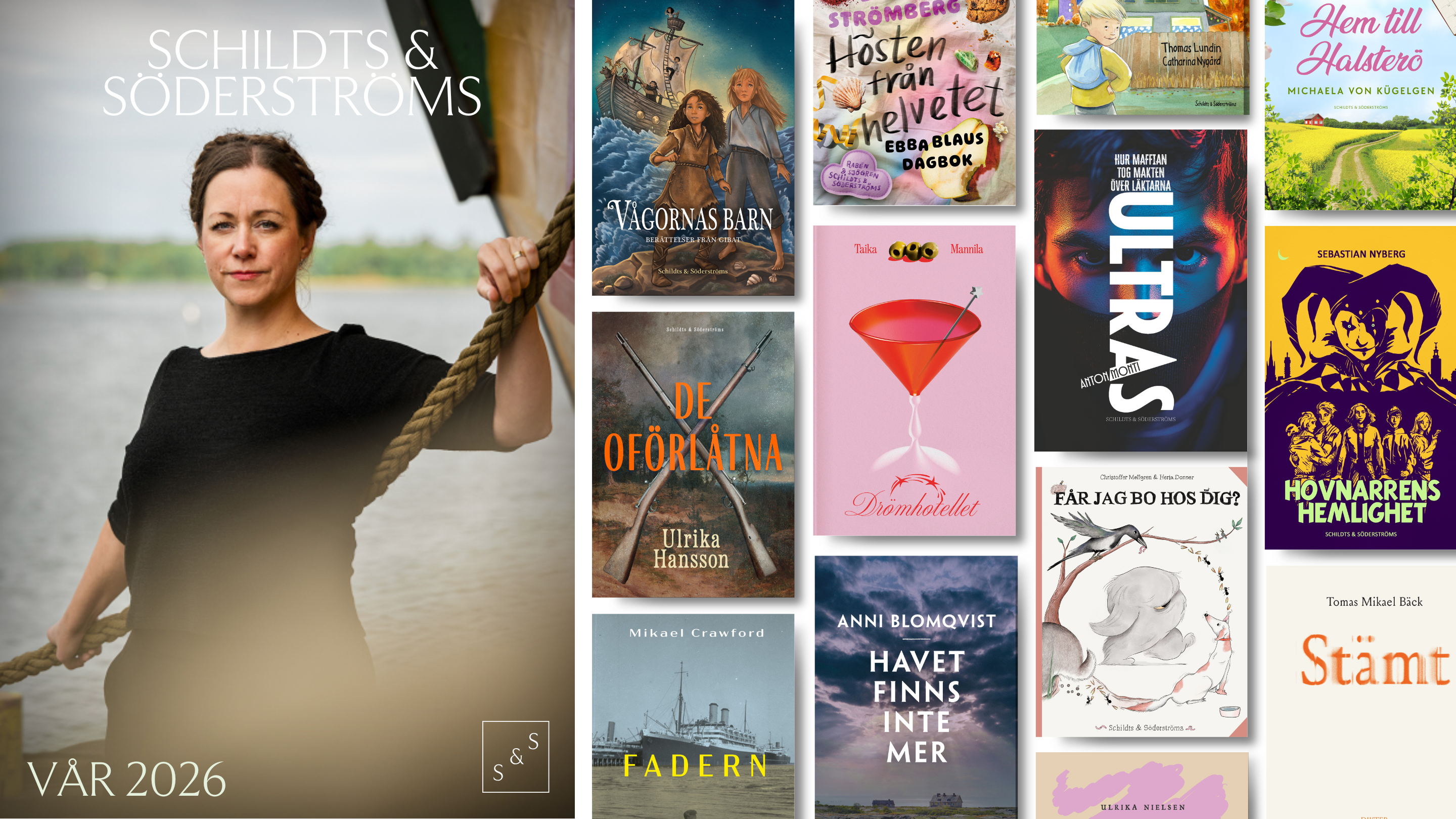 Schildts & Söderströms presenterar vårens böcker