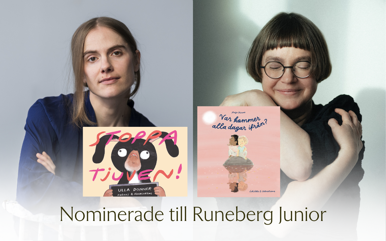 Ulla Donner och Maija Hurme nominerade till Runeberg Junior-priset