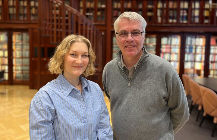 Viivi Arela och Nils Saramo.