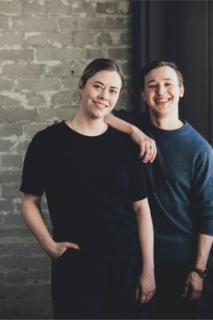 Lotta Fors och Jakob Norrgård
