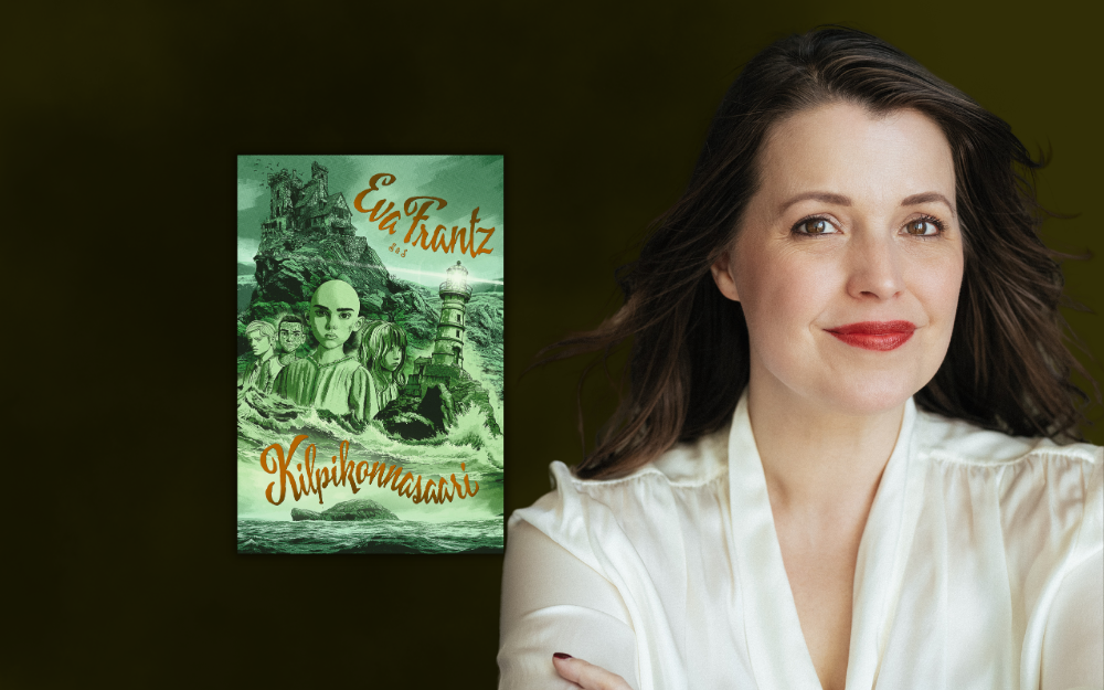 Kymmenen kirjaa kymmenessä vuodessa: Eva Frantzin lastenkirja Kilpikonnasaari ilmestyy marraskuussa