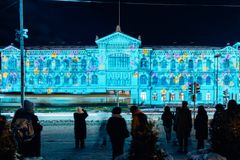 Unikko at La Louvière by Marimekko & Ateneum celebrated 60 years of the iconic Unikko pattern. Photo: Petri Anttila