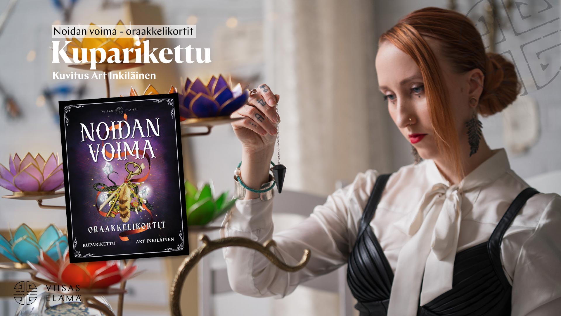 Kuparikettu ja Art Inkiläinen julkaisevat kansanperinteeseen pohjautuvat oraakkelikortit