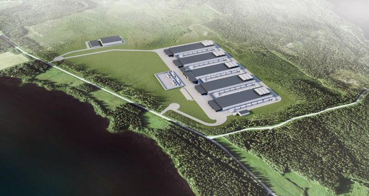 Havainnekuva XTX Markets Finlandin Kajaanin datakeskuksesta. Kuva: XTX Markets