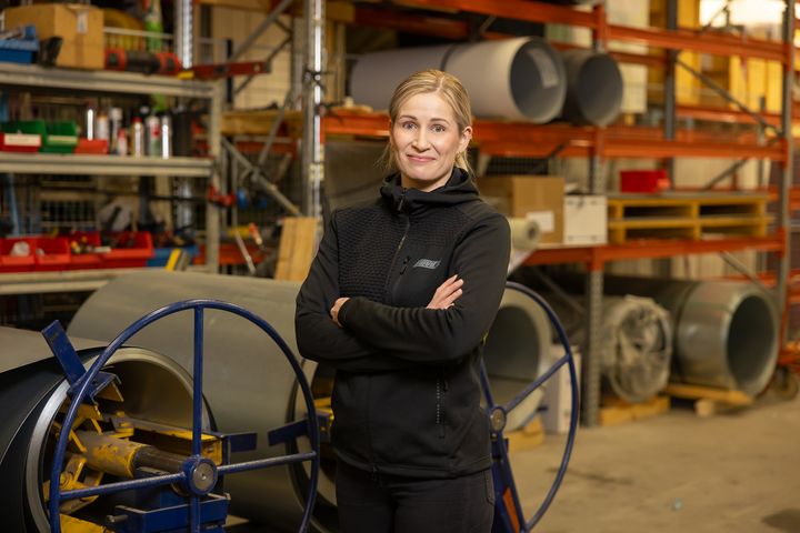 Movitekin toimitusjohtaja Anna Tervahauta