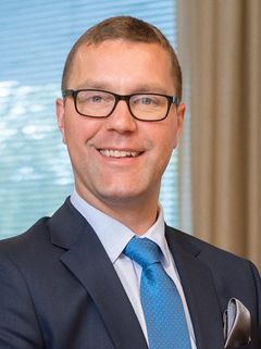 Lentopalloliiton puheenjohtaja Lauri Inna